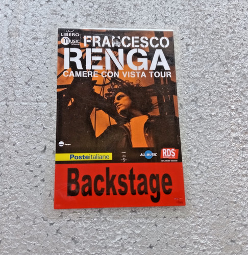Pass backstage concerto - backstage,