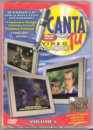 Dvd karaoke video originali - dvd,